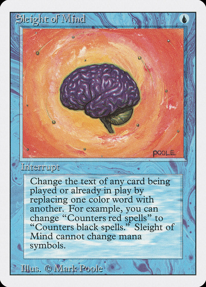 Sleight of Mind [Revised Edition] | Golgari Games