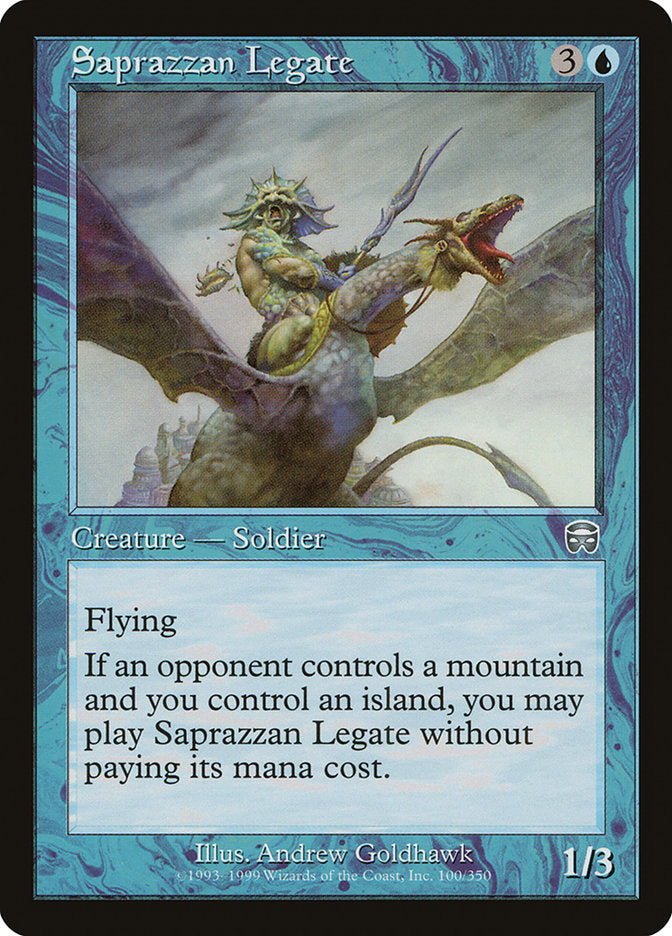 Saprazzan Legate [Mercadian Masques] | Local Legends