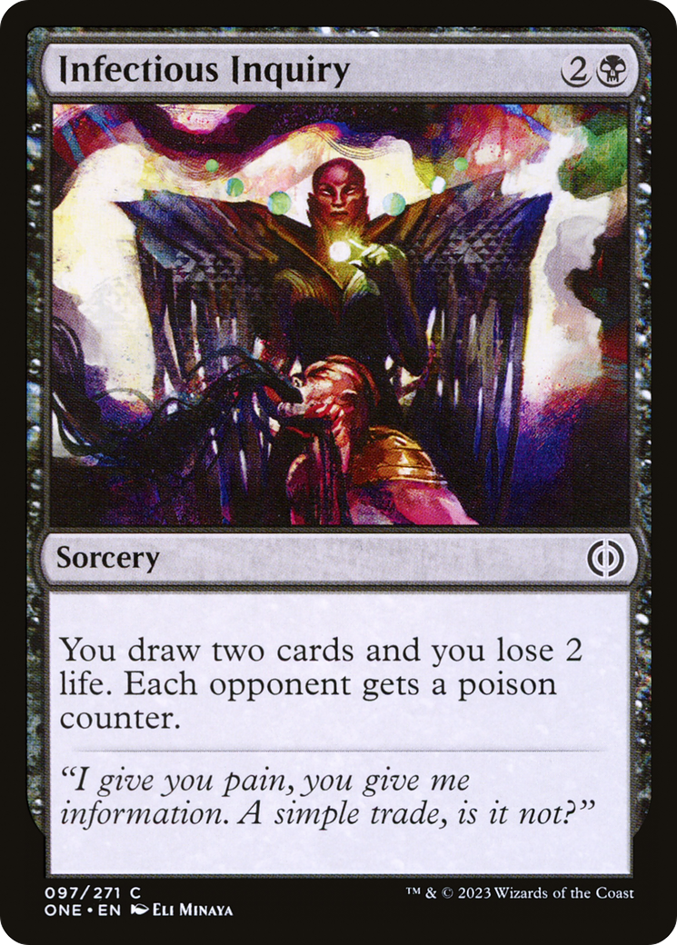 Infectious Inquiry [Phyrexia: All Will Be One] | Local Legends