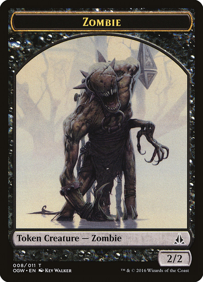 Zombie Token [Oath of the Gatewatch Tokens] | Golgari Games