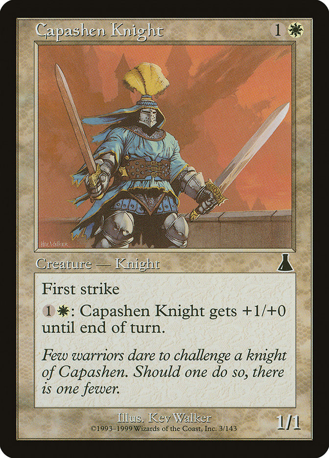 Capashen Knight [Urza's Destiny] | Golgari Games