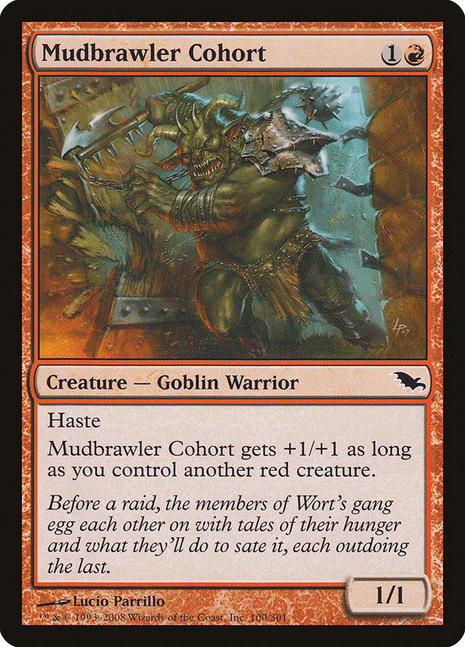 Mudbrawler Cohort [Shadowmoor] | Golgari Games