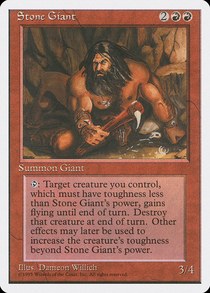 Stone Giant [Fourth Edition] | Local Legends