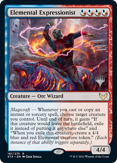 Elemental Expressionist (Promo Pack) [Strixhaven: School of Mages Promos] | Golgari Games