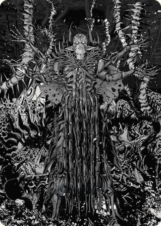 Nissa, Ascended Animist Art Card [Phyrexia: All Will Be One Art Series] | Local Legends