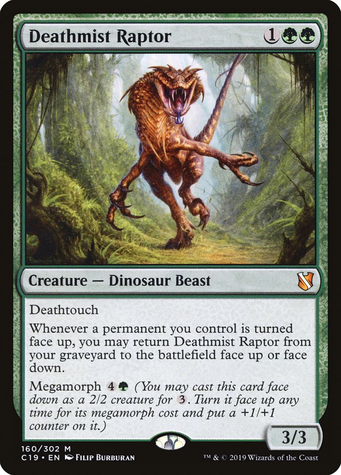 Deathmist Raptor [Commander 2019] | Local Legends