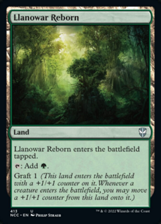 Llanowar Reborn [Streets of New Capenna Commander] | Local Legends