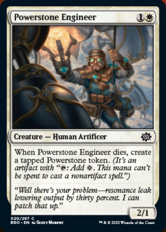 Powerstone Engineer [The Brothers' War] | Local Legends