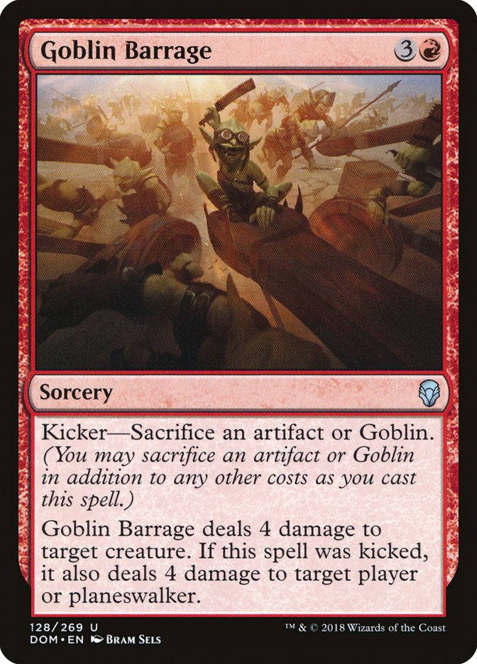 Goblin Barrage [Dominaria] | Local Legends