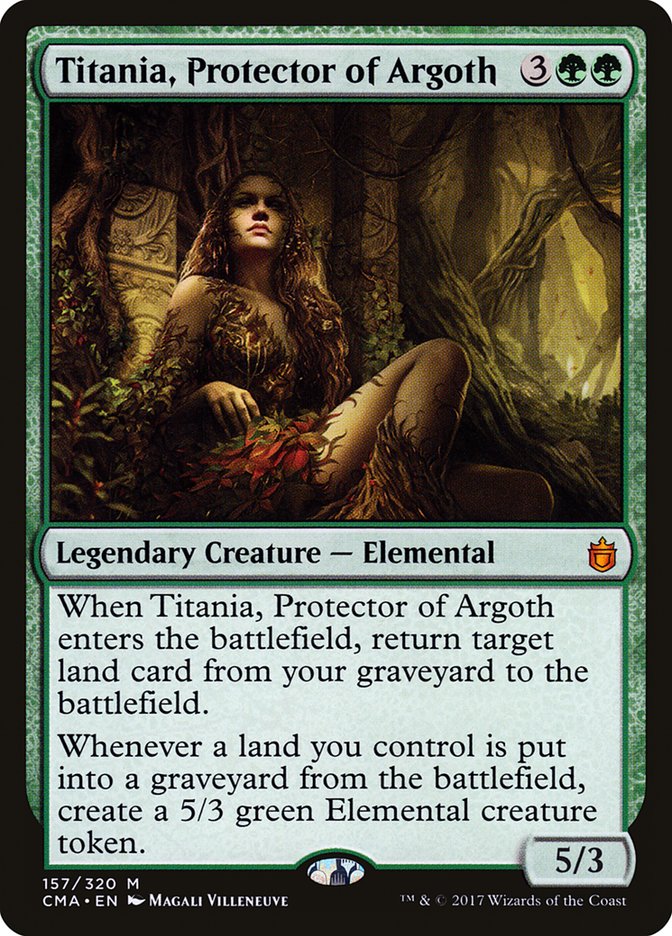 Titania, Protector of Argoth [Commander Anthology] | Golgari Games