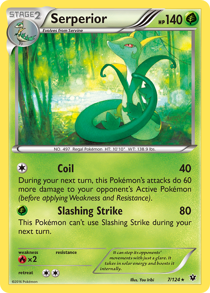 Serperior (7/124) [XY: Fates Collide] | Golgari Games