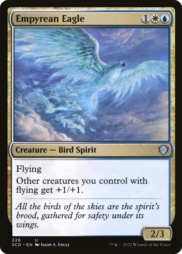 Empyrean Eagle [Starter Commander Decks] | Golgari Games