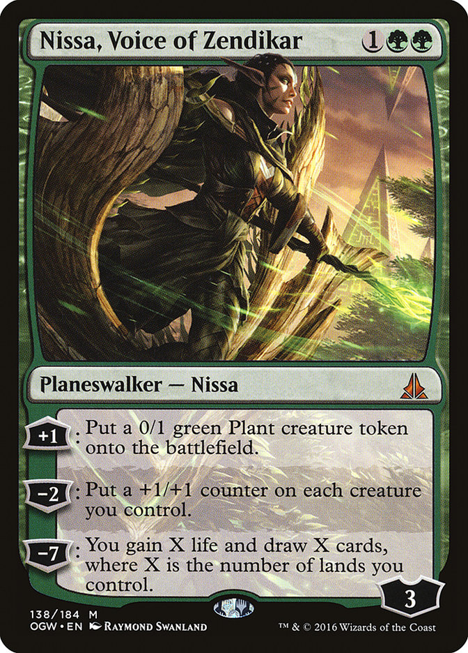 Nissa, Voice of Zendikar [Oath of the Gatewatch] | Golgari Games