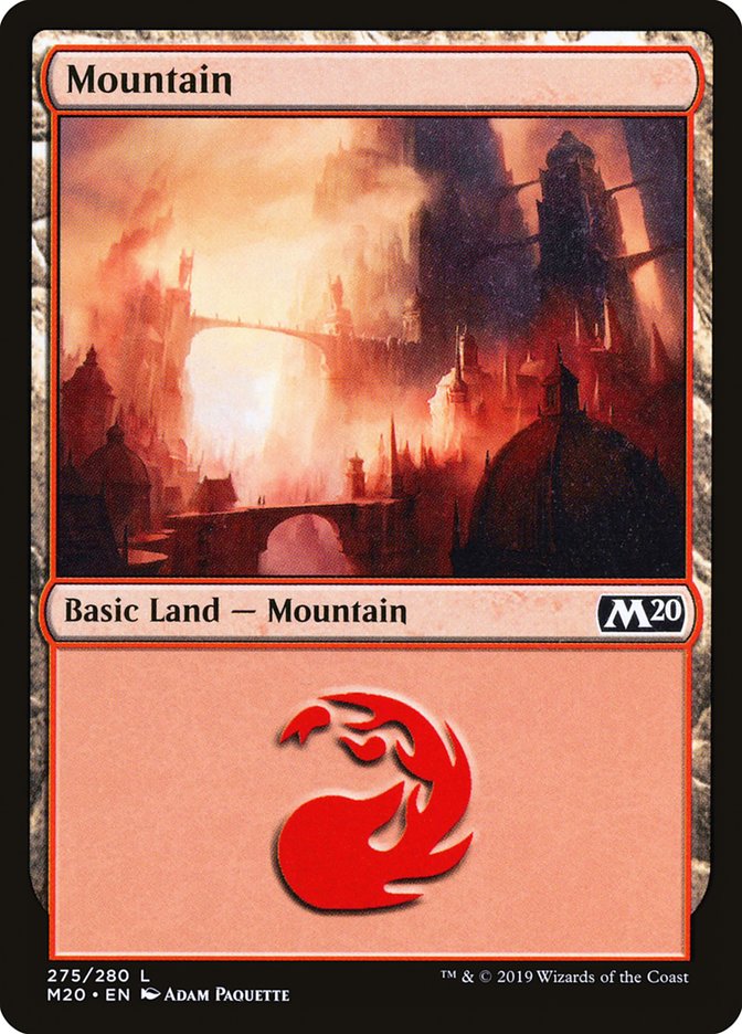 Mountain (275) [Core Set 2020] | Local Legends