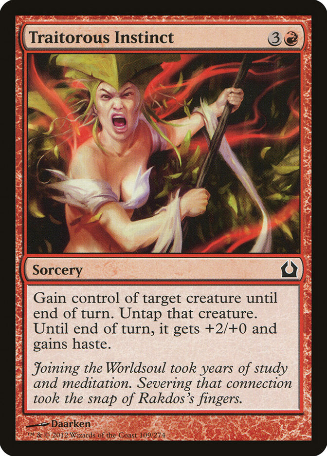 Traitorous Instinct [Return to Ravnica] | Local Legends