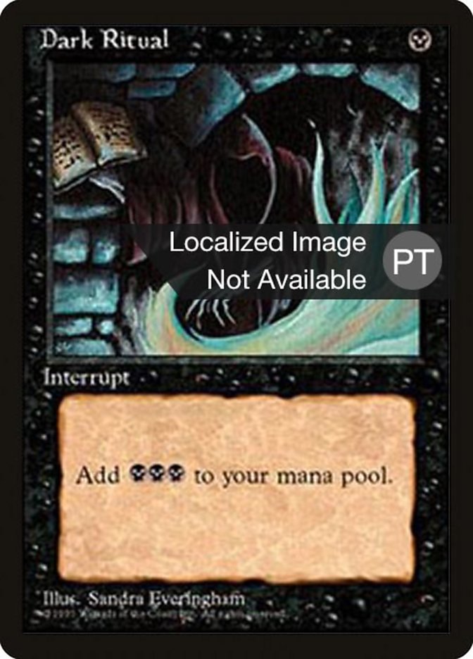 Dark Ritual [Fourth Edition (Foreign Black Border)] | Local Legends