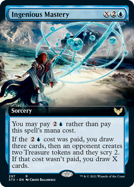 Ingenious Mastery (Extended Art) [Strixhaven: School of Mages] | Local Legends