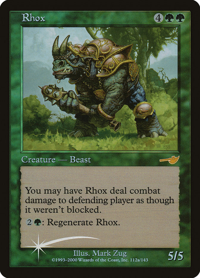 Rhox [Starter 2000] | Golgari Games