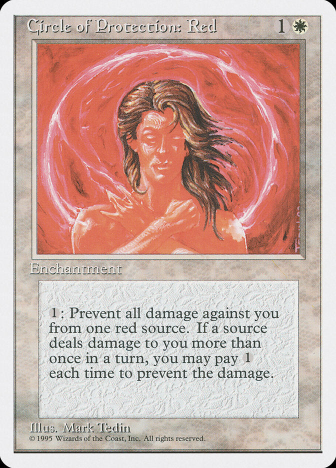 Circle of Protection: Red [Fourth Edition] | Local Legends