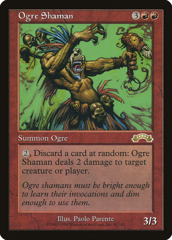 Ogre Shaman [Exodus] | Golgari Games