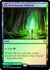 Barkchannel Pathway // Tidechannel Pathway [Kaldheim Prerelease Promos] | Golgari Games