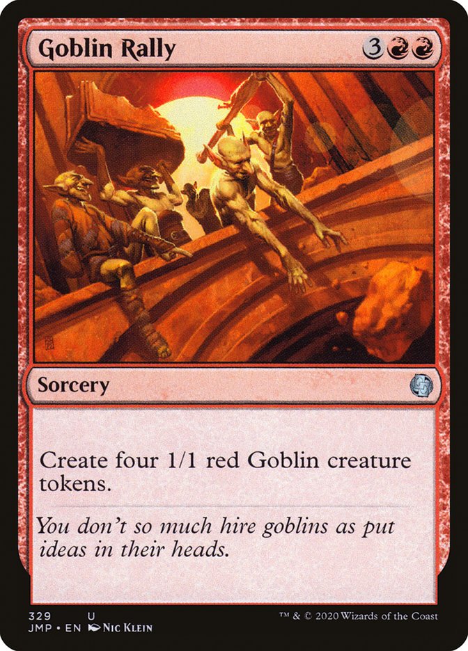 Goblin Rally [Jumpstart] | Local Legends