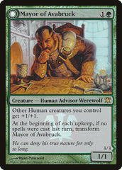 Mayor of Avabruck // Howlpack Alpha [Innistrad Prerelease Promos] | Golgari Games