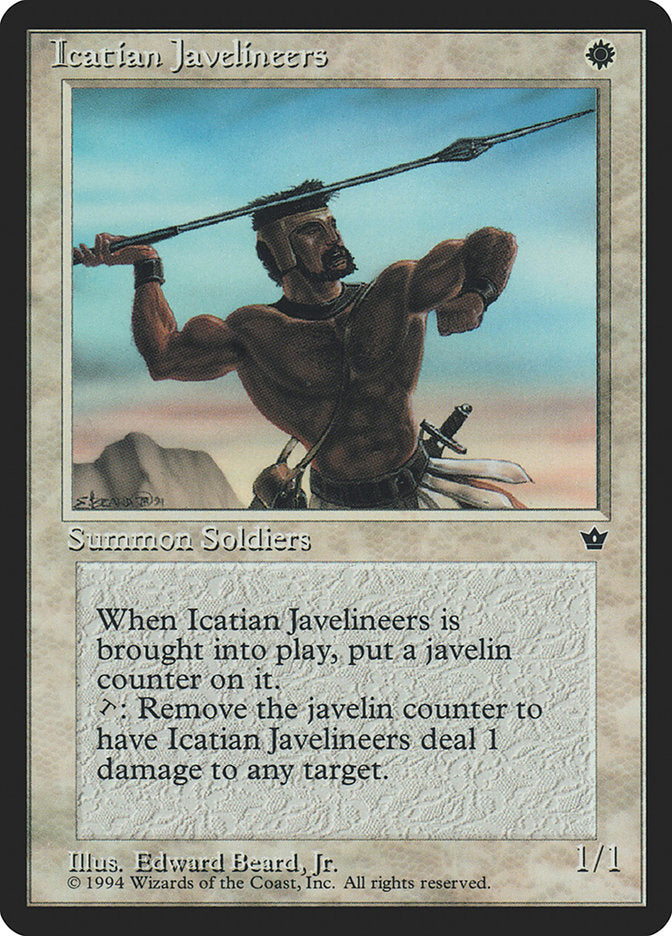 Icatian Javelineers (Edward P. Beard, Jr.) [Fallen Empires] | Local Legends