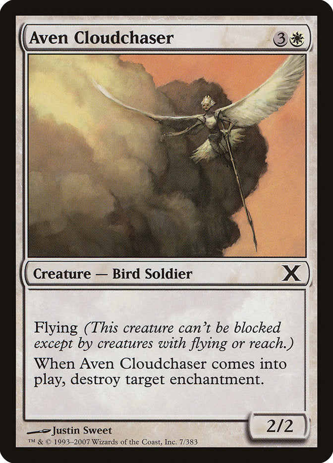 Aven Cloudchaser [Tenth Edition] | Golgari Games