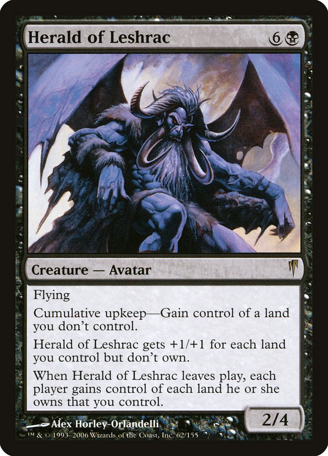 Herald of Leshrac [Coldsnap] | Local Legends