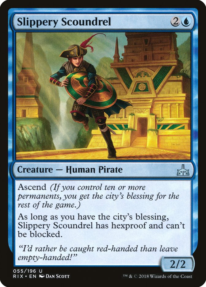 Slippery Scoundrel [Rivals of Ixalan] | Local Legends