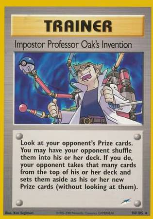 Impostor Professor Oak's Invention (94/105) [Neo Destiny Unlimited] | Golgari Games