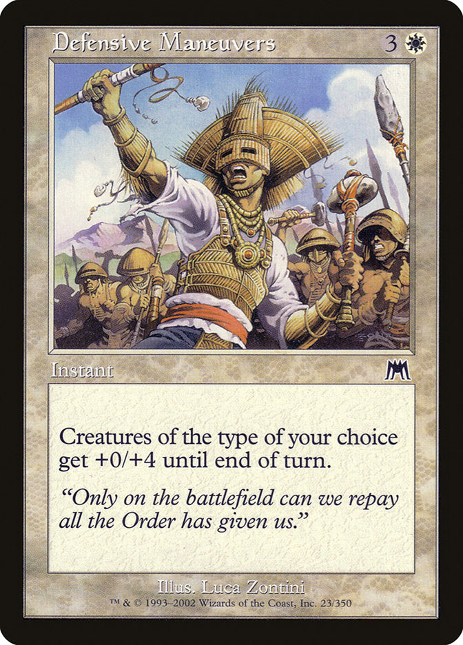 Defensive Maneuvers [Onslaught] | Local Legends