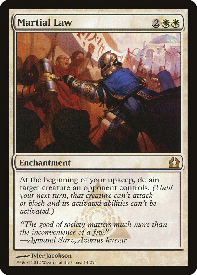 Martial Law [Return to Ravnica] | Local Legends