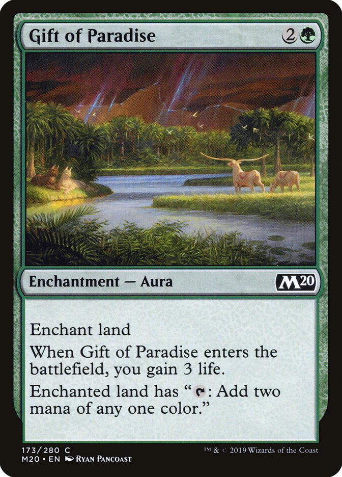 Gift of Paradise [Core Set 2020] | Local Legends