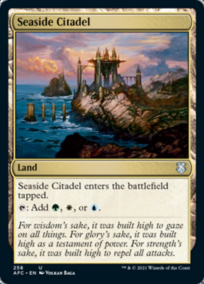 Seaside Citadel [Dungeons & Dragons: Adventures in the Forgotten Realms Commander] | Local Legends