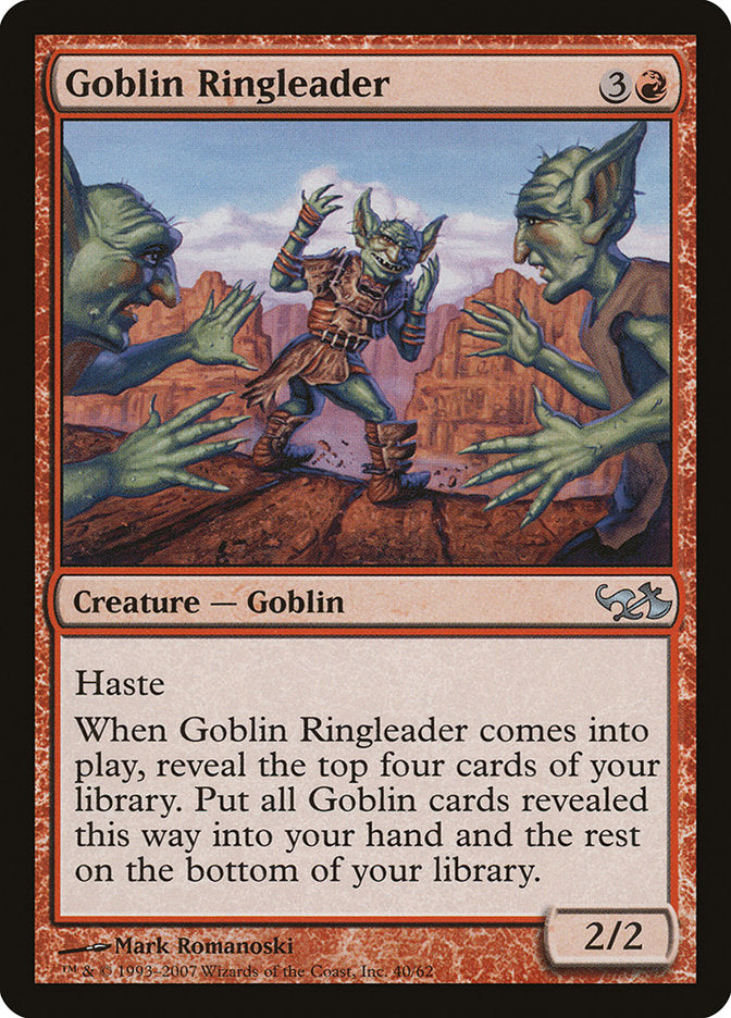Goblin Ringleader [Duel Decks: Elves vs. Goblins] | Local Legends