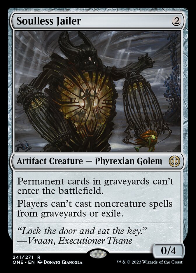 Soulless Jailer [Phyrexia: All Will Be One] | Golgari Games