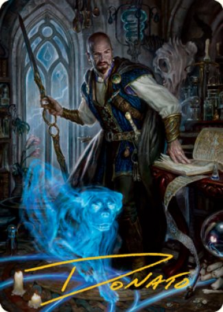 Mordenkainen Art Card (Gold-Stamped Signature) [Dungeons & Dragons: Adventures in the Forgotten Realms Art Series] | Local Legends