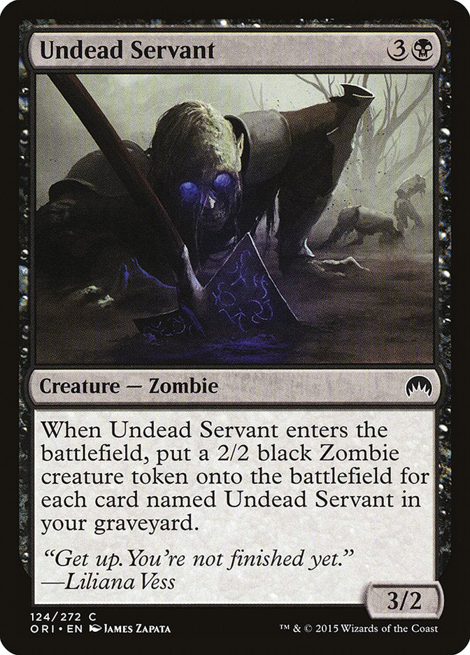 Undead Servant [Magic Origins] | Golgari Games