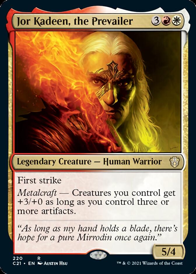 Jor Kadeen, the Prevailer [Commander 2021] | Local Legends