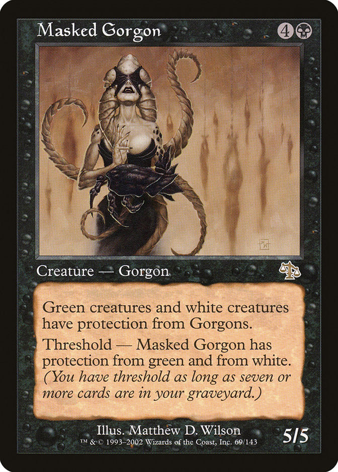 Masked Gorgon [Judgment] | Golgari Games