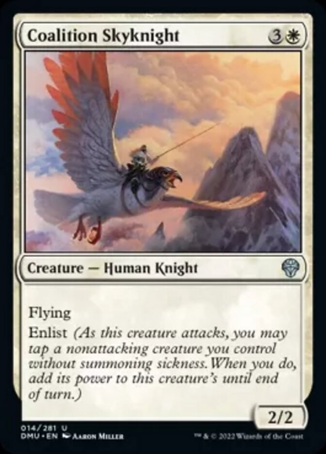 Coalition Skyknight [Dominaria United] | Golgari Games