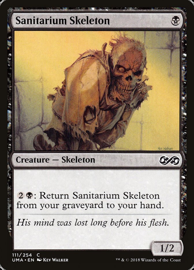 Sanitarium Skeleton [Ultimate Masters] | Golgari Games