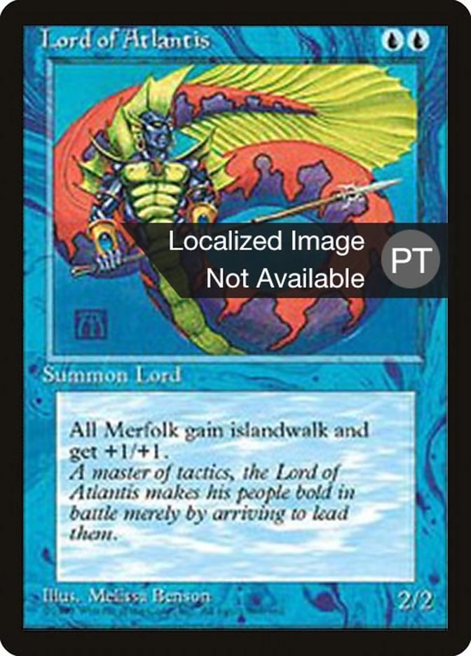 Lord of Atlantis [Fourth Edition (Foreign Black Border)] | Local Legends