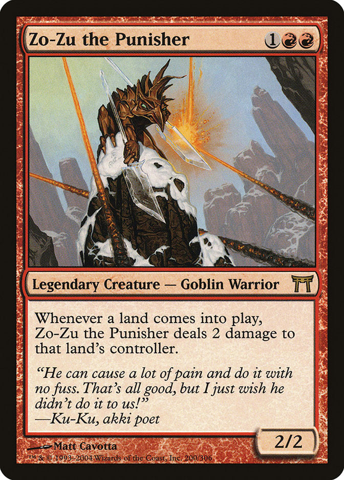 Zo-Zu the Punisher [Champions of Kamigawa] | Golgari Games