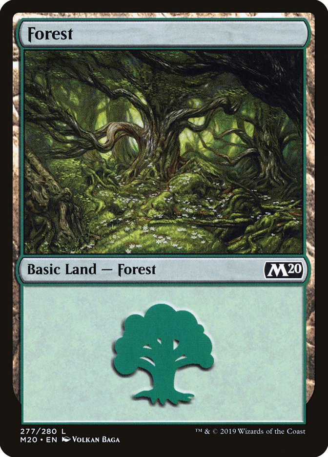 Forest (277) [Core Set 2020] | Local Legends