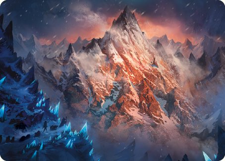 Mountain Art Card [The Lord of the Rings: Tales of Middle-earth Art Series] | Local Legends