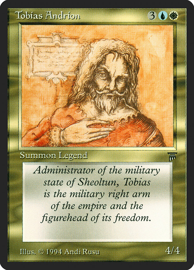 Tobias Andrion [Legends] | Local Legends