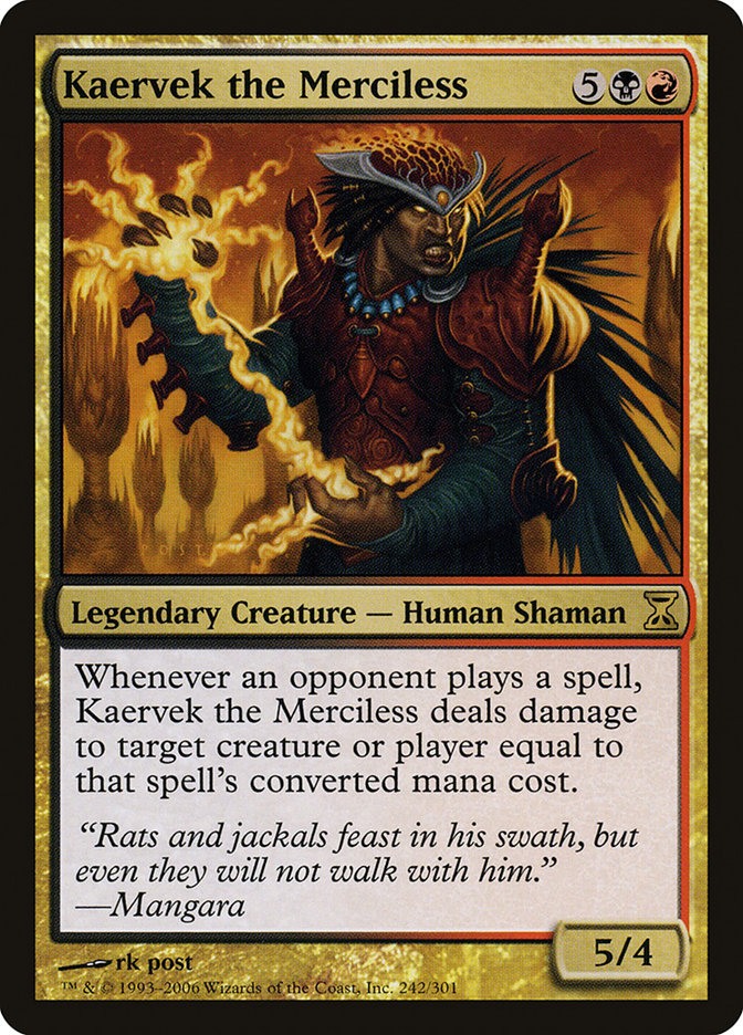Kaervek the Merciless [Time Spiral] | Local Legends